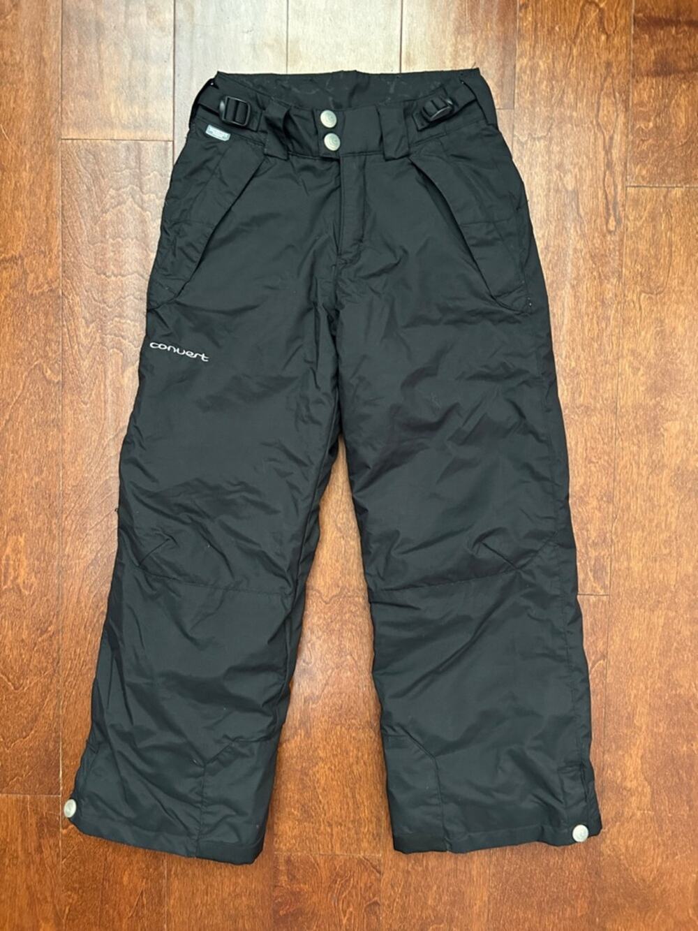 Columbia Kids Black Snow Pants, Perfect for Winter Sports and Play, Size 8